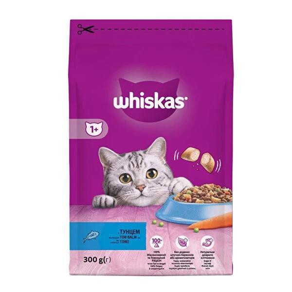 WHİSKAS KURU MAMA TON BALIKLI 300GR.