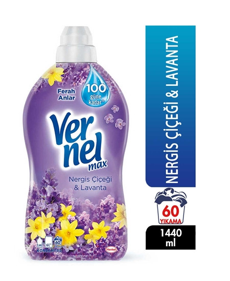 VERNEL KONS.YUMUŞATICI NERGİZ ÇİÇEĞİ 1440ML
