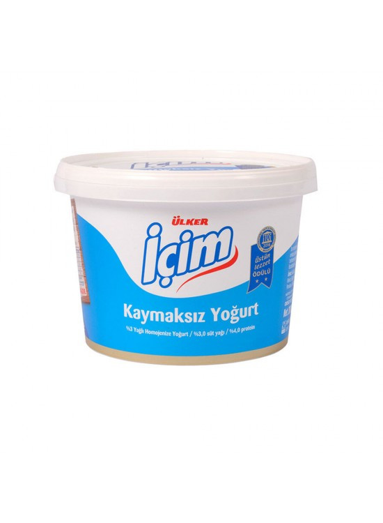İÇİM KAYMAKSIZ YAĞLI YOĞURT 2KG