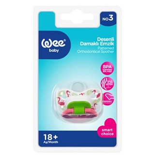 WEE DESENLİ DAMAKLI EMZİK NO:3 (835)