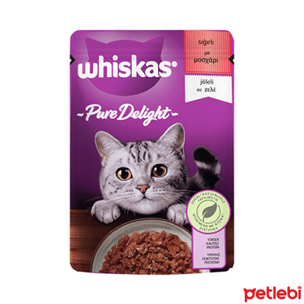 WHİSKAS POUCH SIĞIRLI 85GR