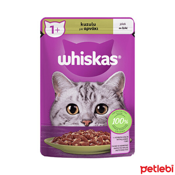 WHİSKAS POUCH KUZULU 85GR