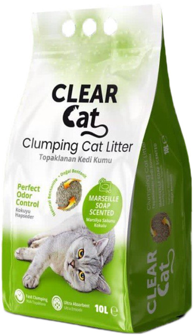CLEAR CAT KEDİ KUMU 10KG