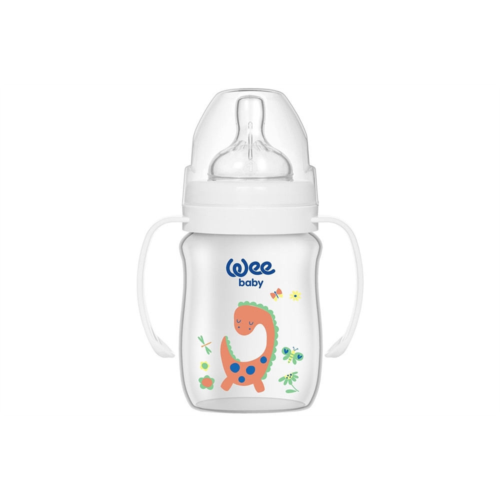 WEE KLASİK GENİŞ AĞIZLI KULPLU PP BİBERON 150ML