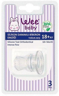 WEE GENİŞ AĞIZLI BİBERON EM.YOĞ.NO:3 854