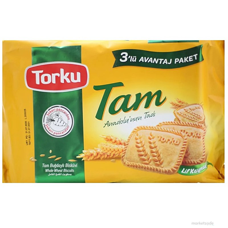 TORKU TAM BUĞDAYLI BİSK.3X131GR