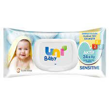 UNİ BABY SEVSİTİVE ISLAK MENDİL 90'LI