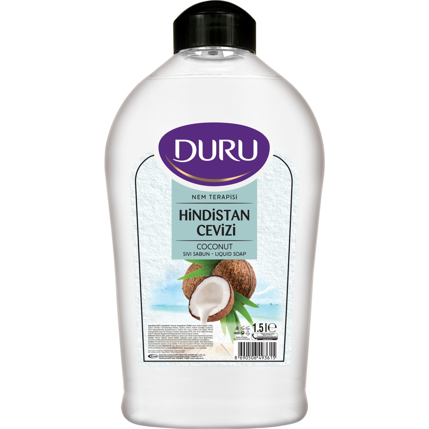 DURU SIVI SAB.HİNDİSTAN CEVİZİ 1,5LT