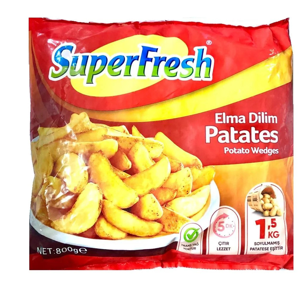 SÜPERFRESH PATATES ELMA DİLİM 800GR