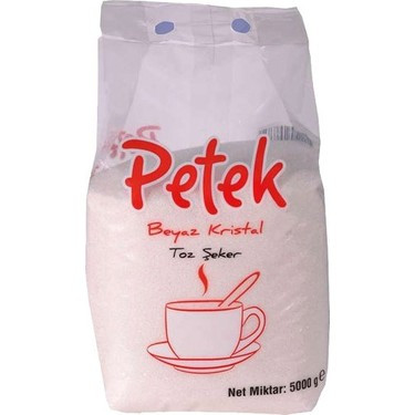 PETEK TOZ ŞEKER 5KG