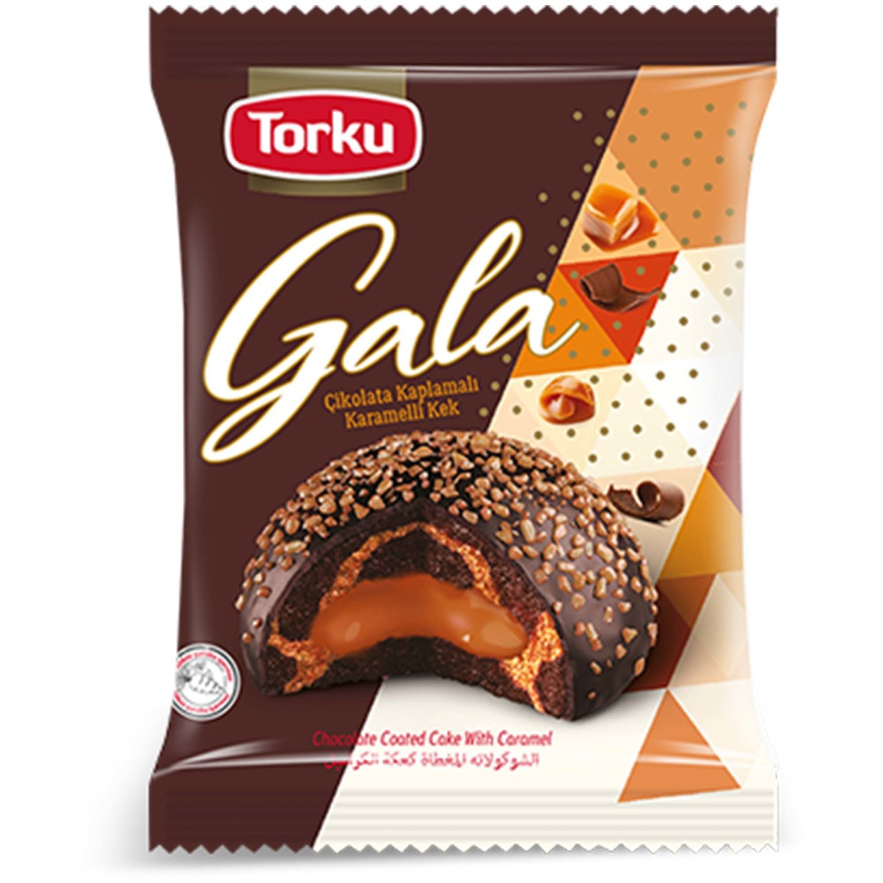 TORKU GALA KARAMELLİ SOSLU KEK 50GR