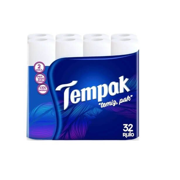 TEMPAK TUVALET KAĞIDI 2KATLI 32'Lİ