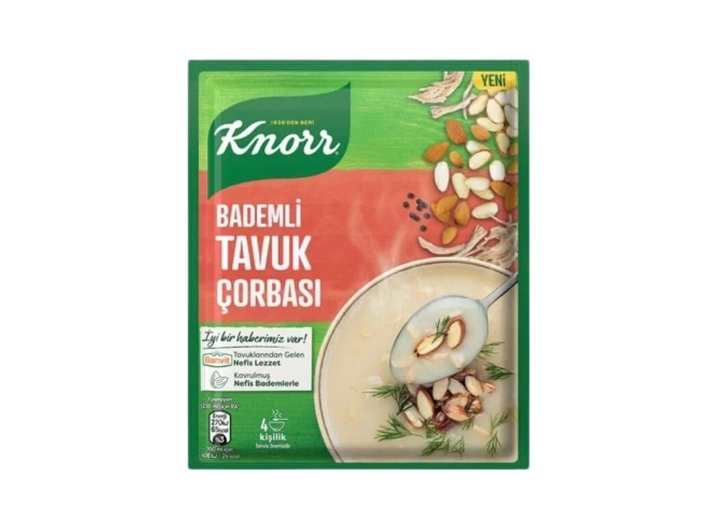 KNORR ÇORBA BADEMLİ TAV.ÇORBASI 75GR
