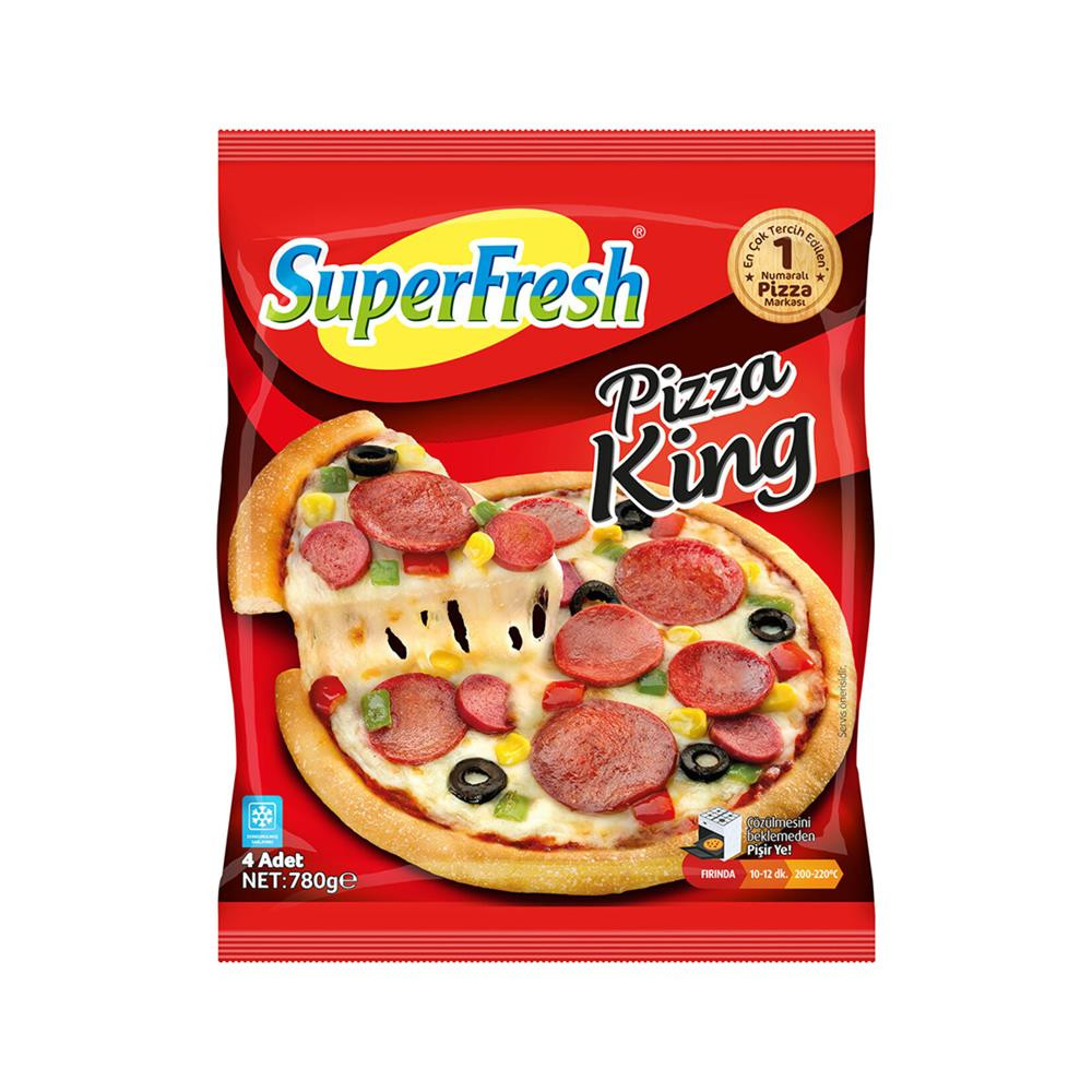 SÜPERFRESH PİZZA KİNG 4AL3ÖDE 780GR