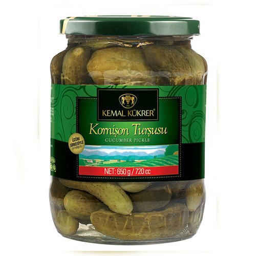 KEMAL KÜKRER KORNİŞON TURŞU 650GR NO:0