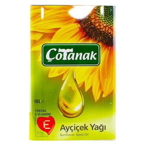 ÇOTANAK AYÇİÇEK YAĞI 18LT