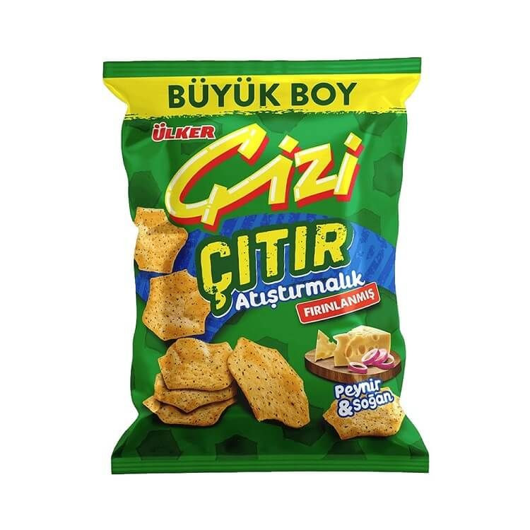 ÜLKER ÇİZİ ÇITIR PEY&SOĞAN 80GR