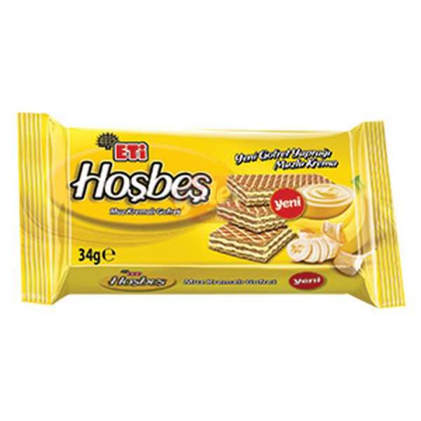 ETİ HOŞBEŞ MUZ KREMALI 34G