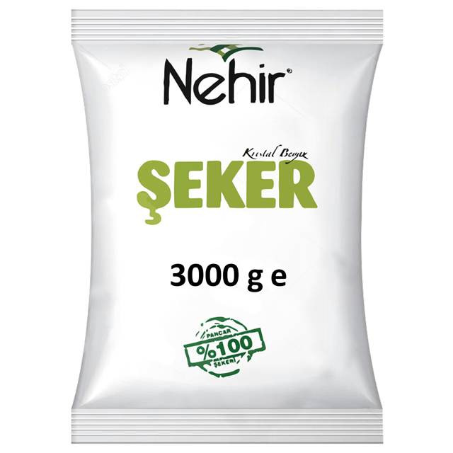 NEHİR TOZ ŞEKER 3KG