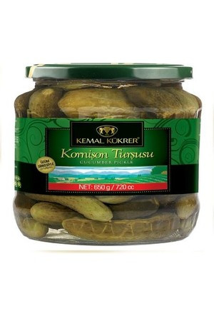KEMAL KÜKRER KORNİŞON TURŞU 650GR