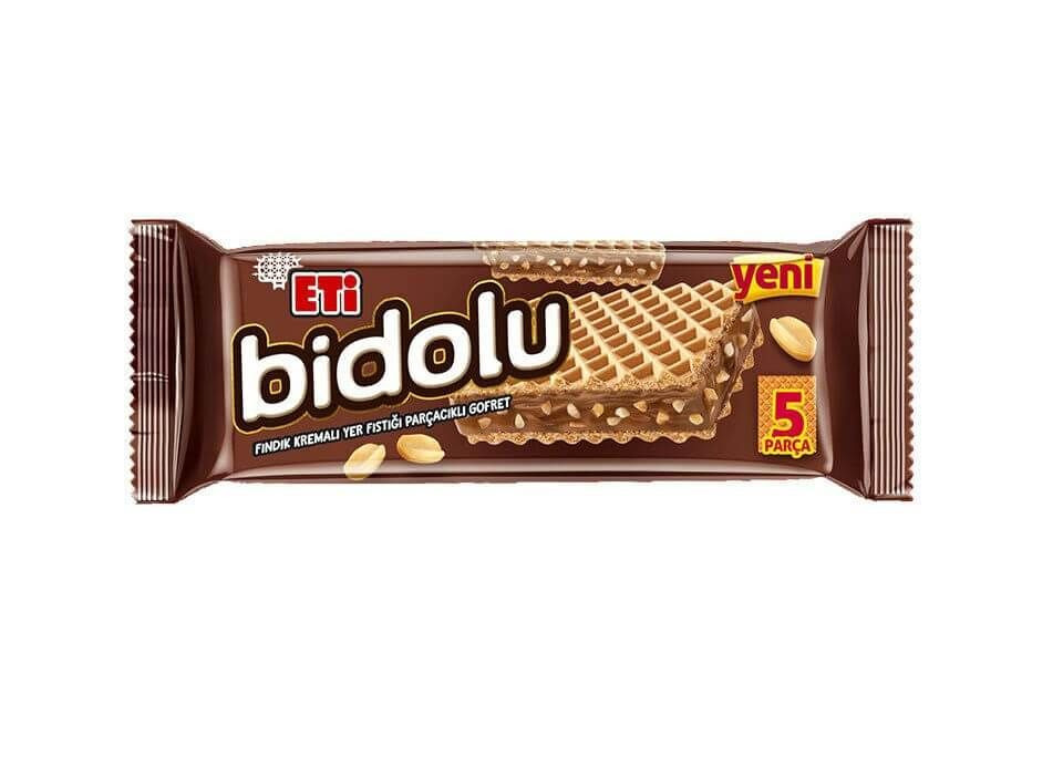 ETİ BİDOLU FINDIK KREMALI GOFRET 81GR