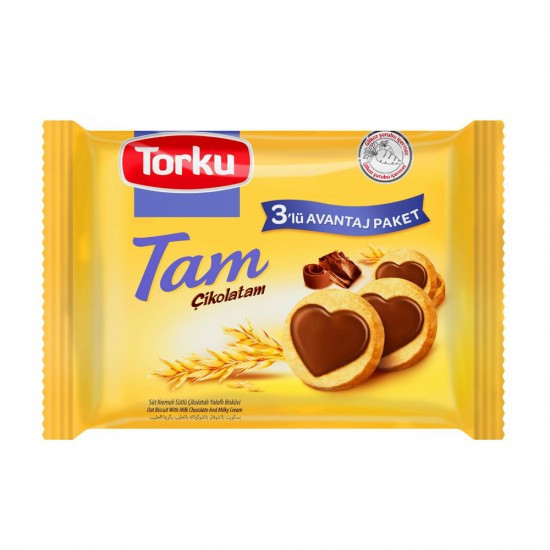 TORKU TAM ÇİKOLATAM BİSK.3X83GR