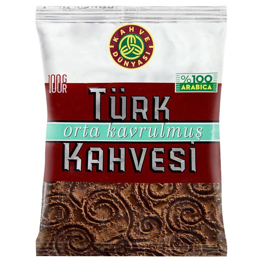 KAHVE DÜNYASI ORTA KAVR.TÜRK KAHVESİ 100GR