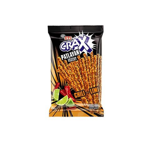 ETİ CRAX PATLAYAN LEZZET CHİLLİ LİNE 50G