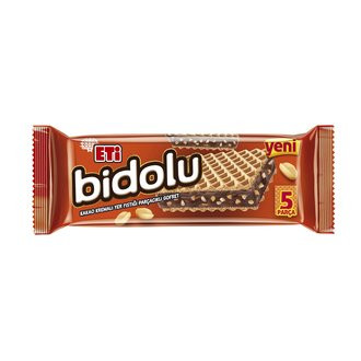ETİ BİDOLU KAKAO YER FISTIKLI GOFRET 81G
