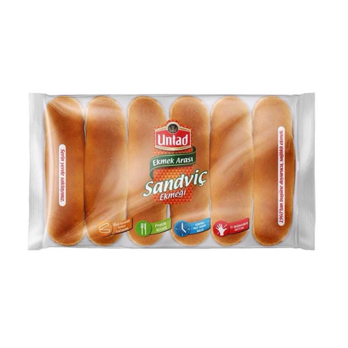 UNTAD SANDVİÇ EKMEĞİ 6X65GR
