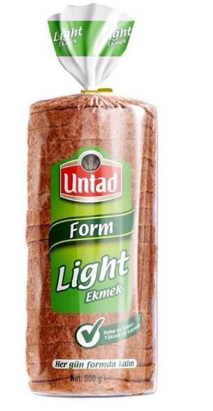 UNTAD FORM LİGHT EKMEK 500G