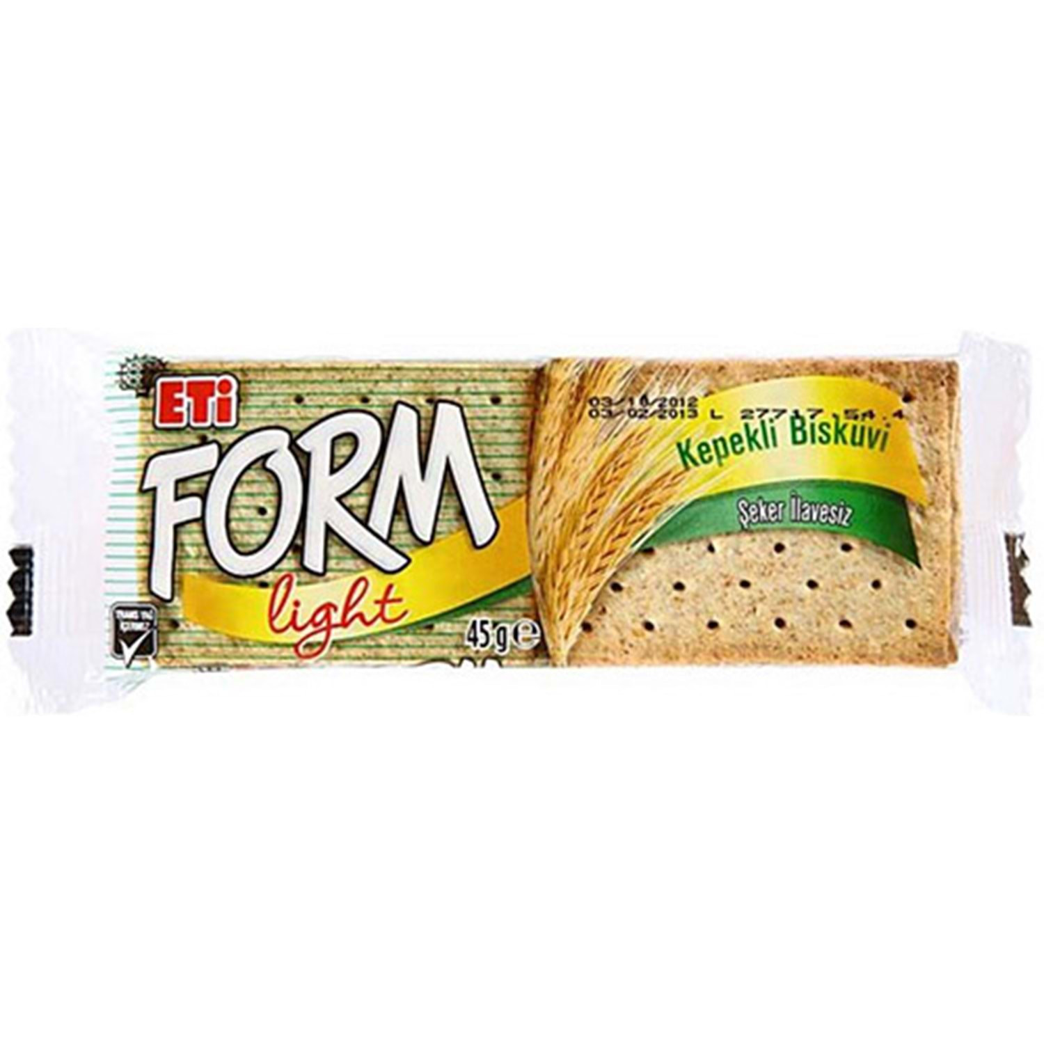 ETİ FORM KEPEKLİ BİSKÜVİ 45GR