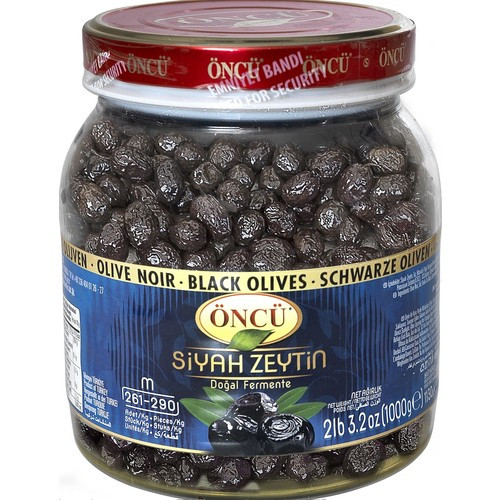ÖNCÜ SİYAH ZEYTİN M-S (261-320)KB.1KG