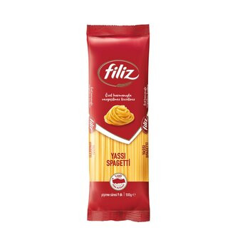 FİLİZ MAKARNA YASSI SPAGETTİ 500GR