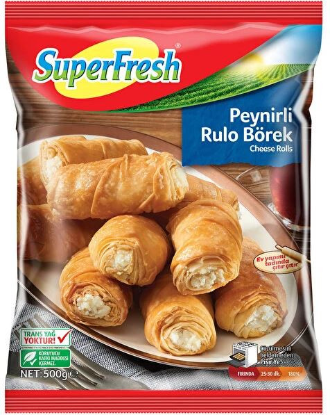 SÜPERFRESH RULO BÖREK PEYNİRLİ 500GR