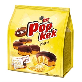 ETİ POPKEK MİNİ MUZLU 180GR