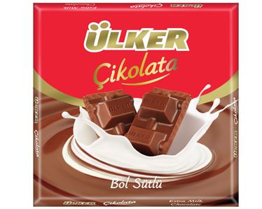 ÜLKER KARE ÇİK.SÜTLÜ 60GR