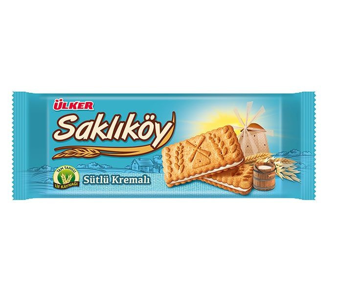 ÜLKER SAKLIKÖY ÇİK.SÜTLÜ BİSK. 100GR
