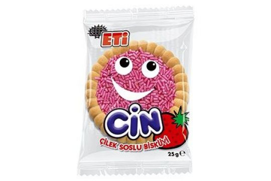 ETİ CİN ÇİLEK  25GR