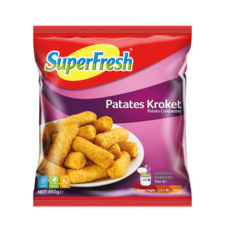 SÜPERFRESH PATATESLİ KROKET 450GR