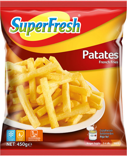 SÜPERFRESH PATATES 450GR
