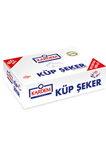 KARDEM KÜP ŞEKER 405 ADET 1KG