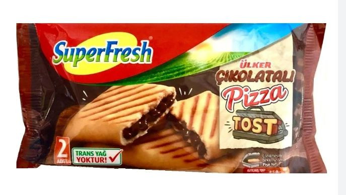 SÜPERFRESH ÇİKOLATALI PİZZA TOST 210G