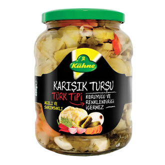 KÜHNE TÜRK TİPİ KARIŞIK TURŞU 680GR