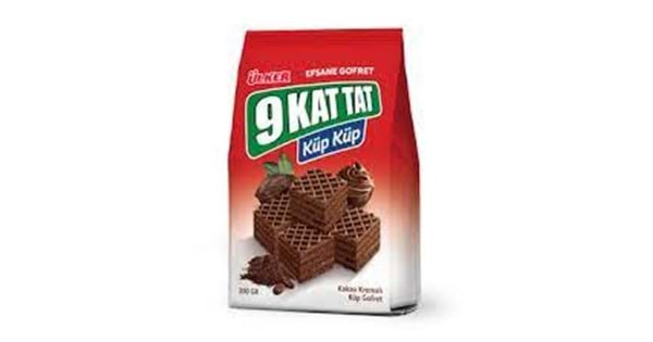 ÜLKER 9 KAT TAT KÜP GOF.KAKAOLU 200GR