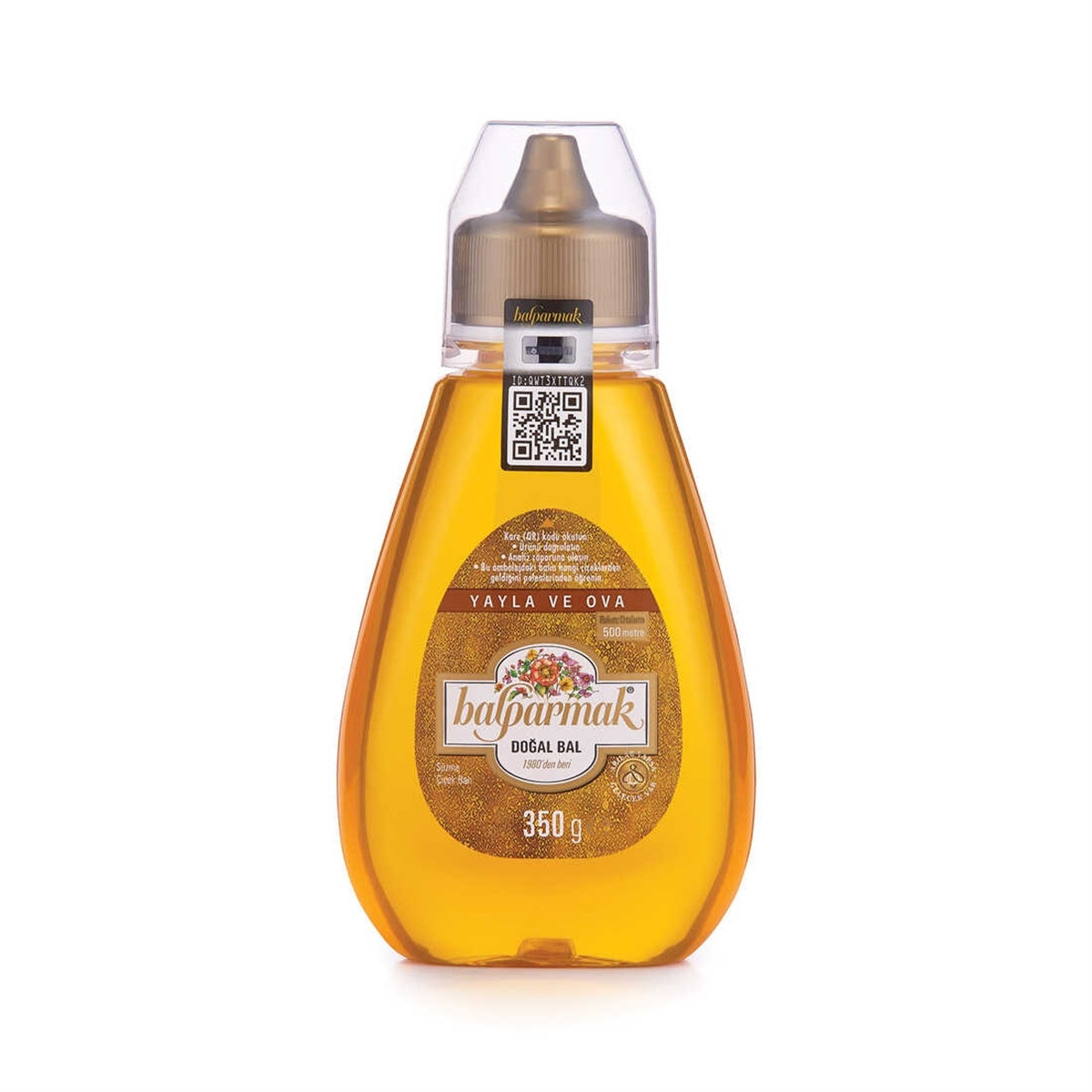BALPARMAK YAYLA OVA ÇIT KAPAK ÇİÇEK BALI 350GR