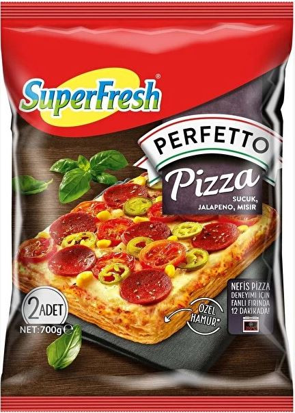 SÜPERFRESH PER.PİZZA SUCUK SOS.700GR