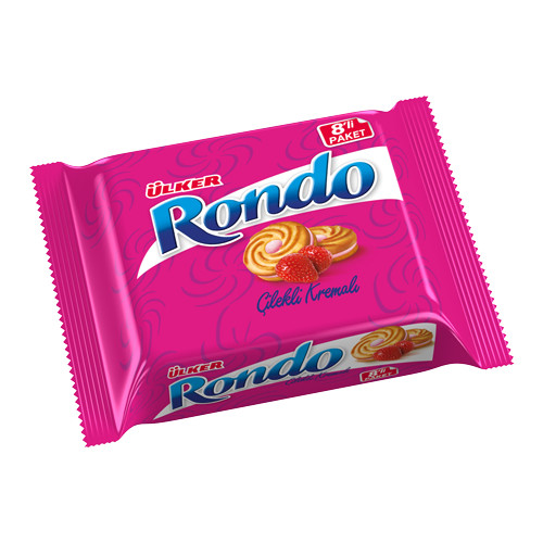 ÜLKER RONDO ÇİLEK 8X61GR
