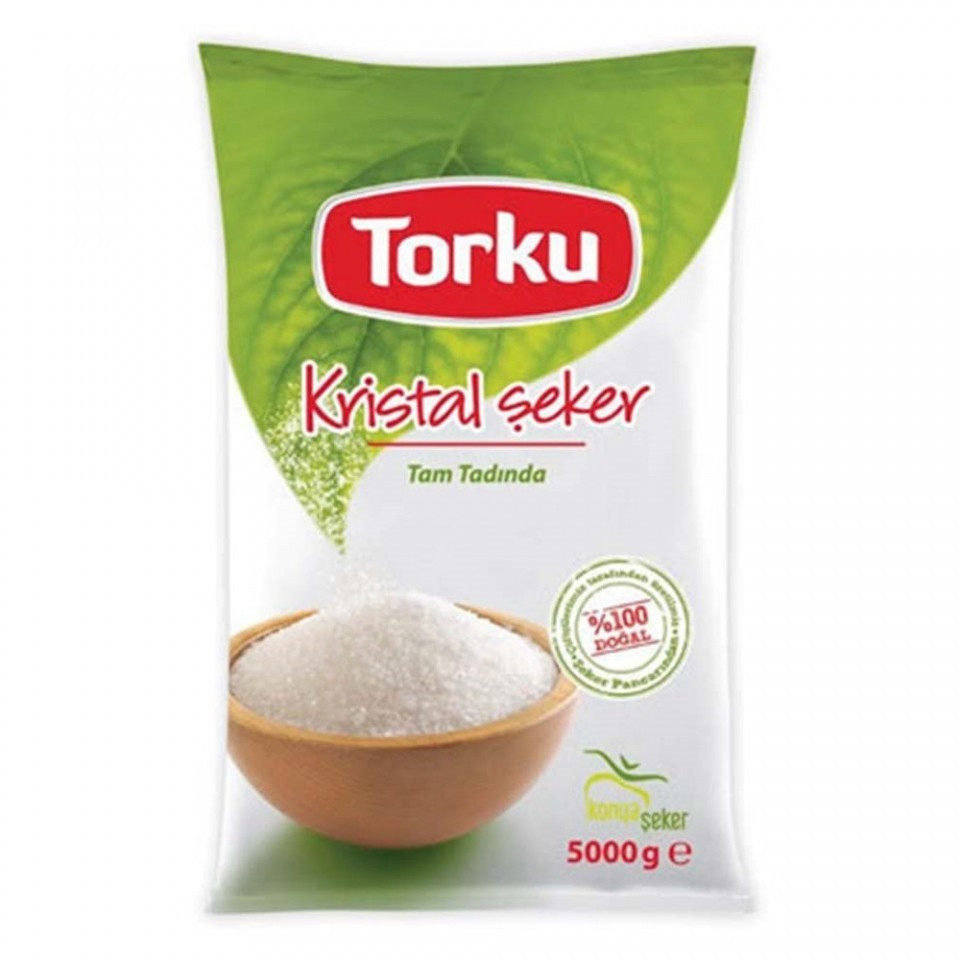 TORKU KRİSTAL TOZ ŞEKER 5000GR