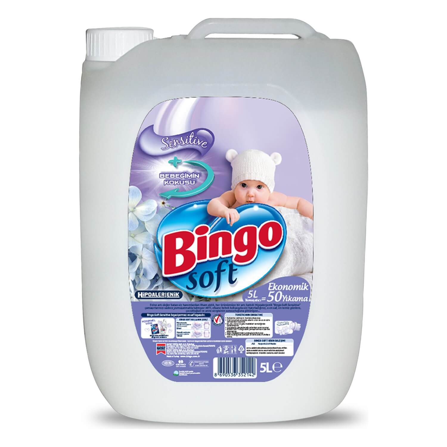 BİNGO SOFT SENSİTİVE EKO 5LT